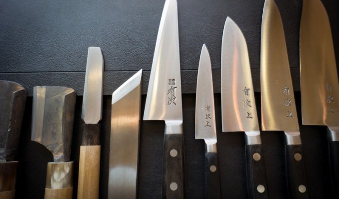 Японские ножи (10 фото)