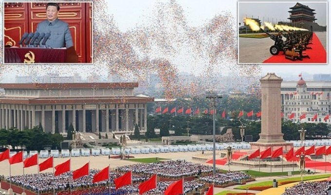 Китай отмечает 100-летие коммунистической партии: Азия содрогается! (51 фото)