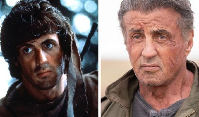 Как менялись популярные киноперсонажи, которых играли одни и те же актеры в течение многих лет (19 фото)