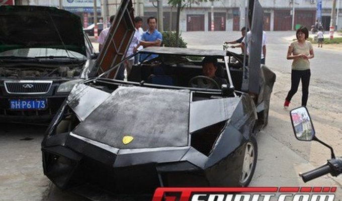 Самодельный Lamborghini Reventon из Китая (11 фото + видео)