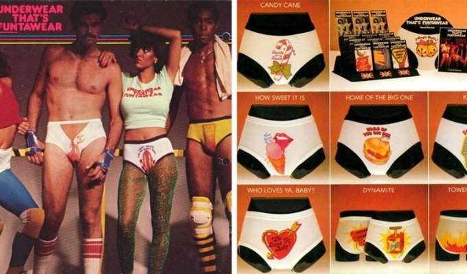 Шаловливая реклама нижнего белья из 70-х, которую вам захочется развидеть немедленно (8 фото)