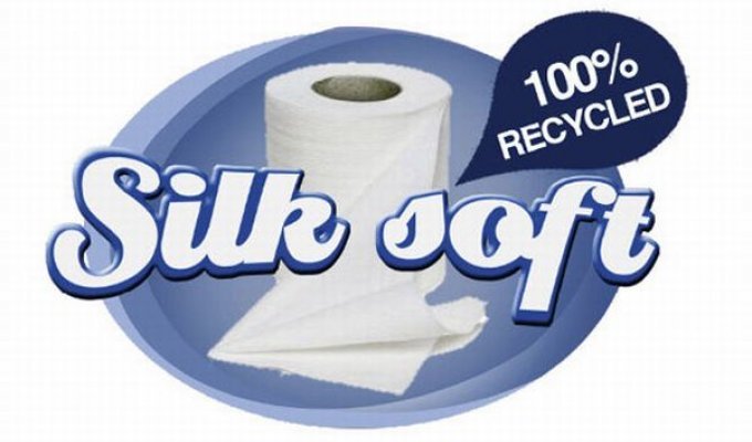 Реклама туалетной бумаги (3 фото) 18+