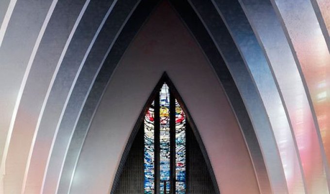 Современные церкви изнутри (11 фото)