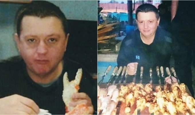 С крабами и шашлыком: в сети появились "тюремные" фото члена банды Цапков (5 фото)