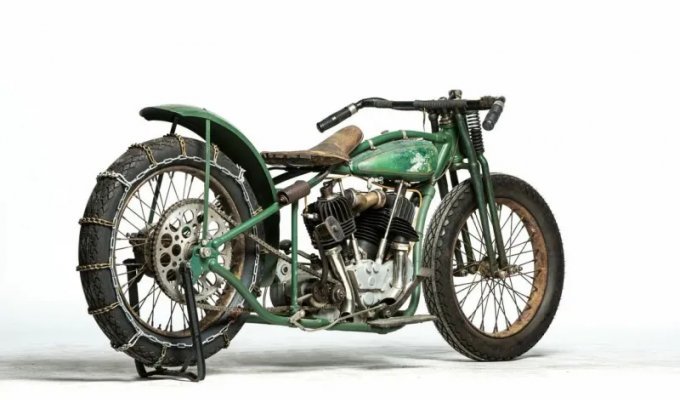 «Большая Берта» 1928 года: уникальный мотоцикл, созданный для гонок по холмам (7 фото)