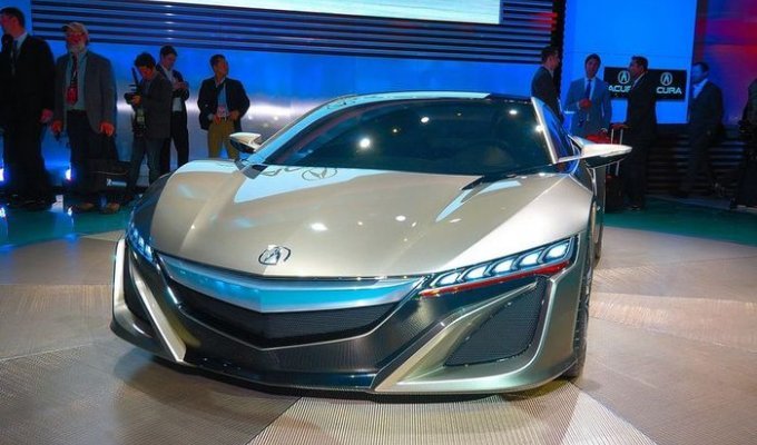 Компания Honda представила новый концепт NSX под брендом Acura (27 фото + 2 видео)