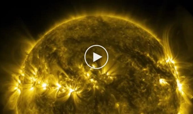 Что нас греет: чарующее видео термоядерной жизни на Солнце