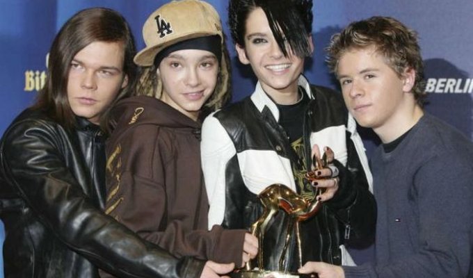 Tokio Hotel тогда и сейчас (7 фото)