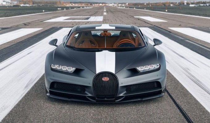 Лимитированный Bugatti Chiron «Les Legendes du Ciel» — дань уважения легендам авиации (21 фото)