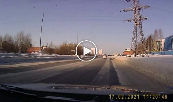 ДТП с учебным автомобилем в Нижневартовске