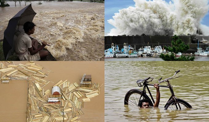 Бушующая стихия в разных странах (36 фото)