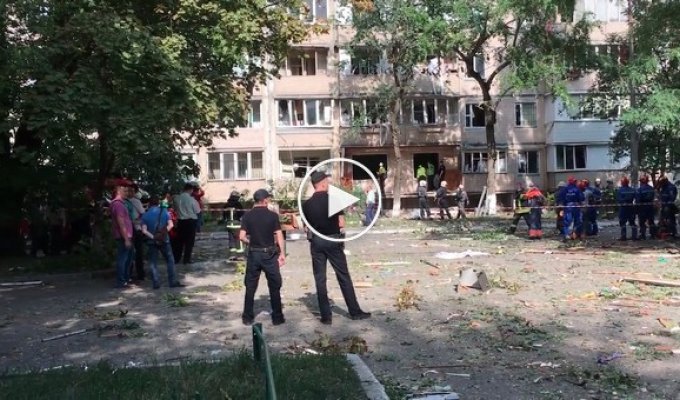 Что происходило в первые минуты после взрыва дома в Киеве