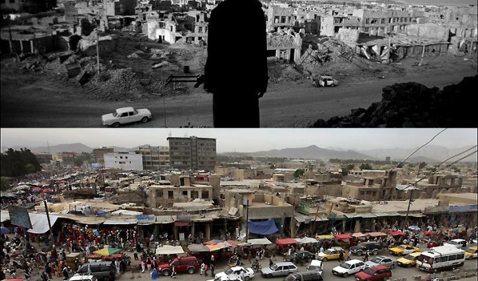 Афганистан в 1994 и 2010 году (22 фото)