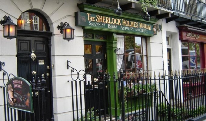 Музей Шерлока Холмса в Лондоне (5 фото)