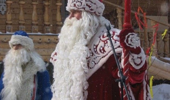 Дед Мороз - красный нос (21 фото)