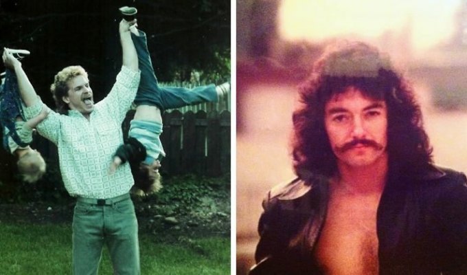 Парень создал страничку в Инстаграме, где собирает снимки отцов из 70-80-х годов (26 фото)