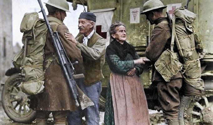 Первая мировая война предстала в полном цвете (25 фото)