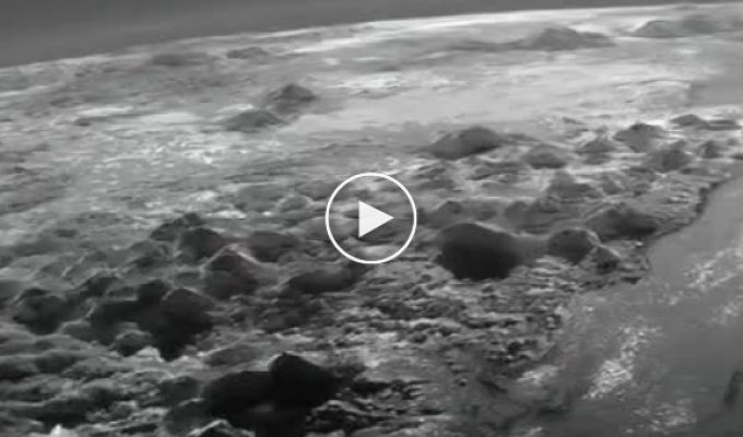 Бывшая планета - Плутон, видео с космического аппарата New Horizons