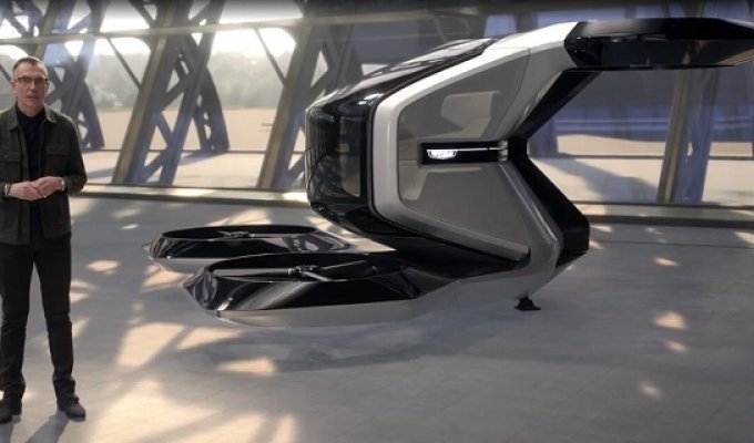 Компания General Motors показала концепт летающего беспилотного Cadillac (8 фото + видео)