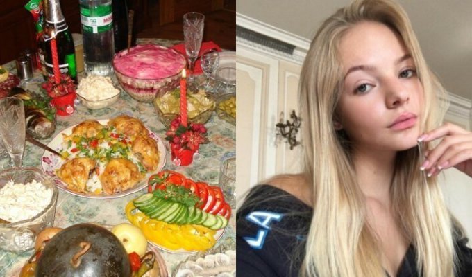Лиза Пескова осудила новогодние традиции россиян, и ей жестко ответили (5 фото)