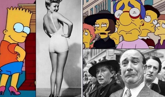 Симпсоны воссоздают знаменитые фотографии (27 фото)