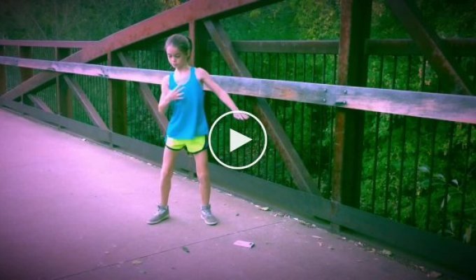 Фантастический танец 11-летней девочки