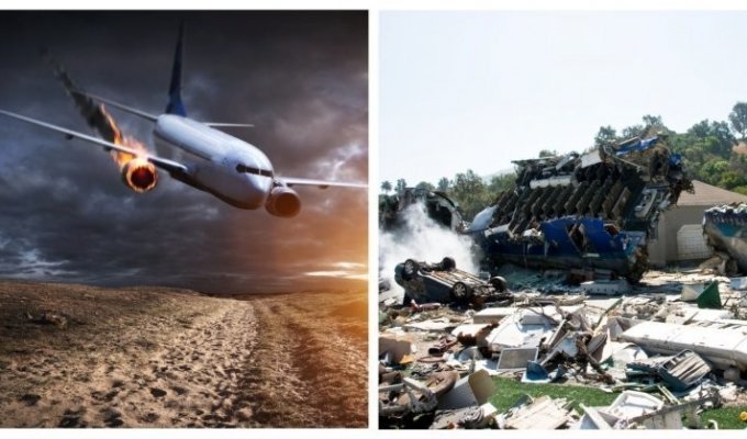 Рухнувшее небо: в 2021 году Россия поставила рекорд по авиакатастрофам (4 фото)