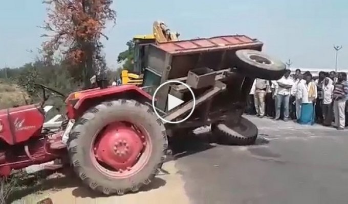 Трактор который создает проблемы в неумелых руках