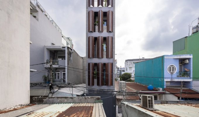 В сети показали самый «тощий» дом Вьетнама (3 фото)