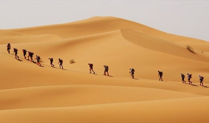  Марафон в пустыне (10 Фото)