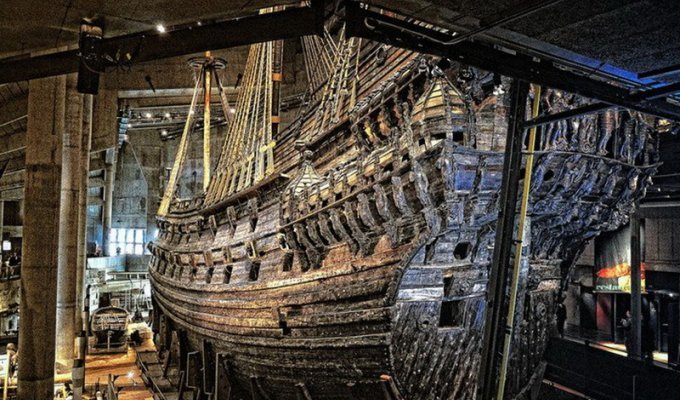 Vasa — единственный в мире сохранившийся корабль постройки XVII века (16 фото)