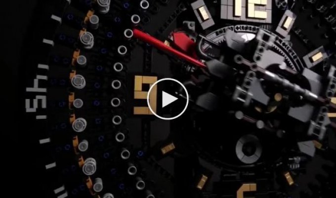 Часовой механизм от Lego