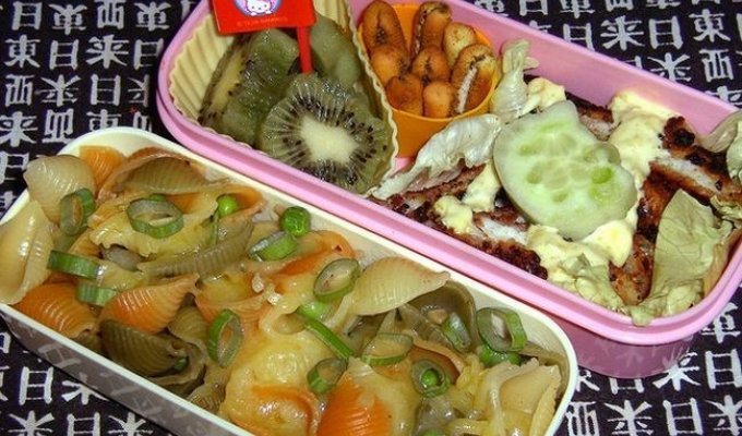 Японский обед Bento (26 фото)