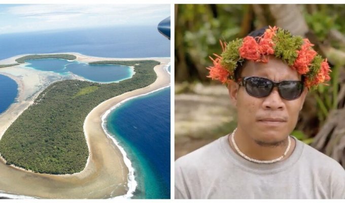 Пингелап – тихоокеанский остров чёрно-белых цветов (4 фото)