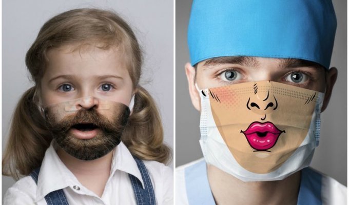 Эти креативные медицинские маски сделают поход в больницу веселее (20 фото)
