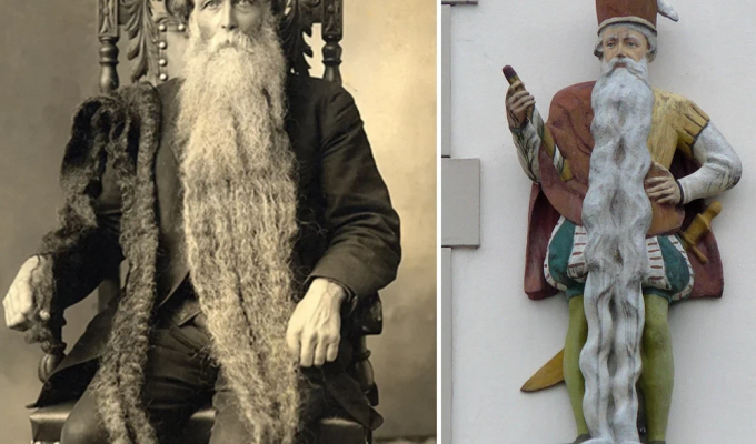 Ганс Штайнингер: человек, которого убила собственная борода (4 фото)