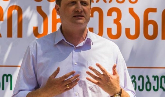 Кандидат в президенты Грузии разместил предвыборную кампанию на порносайте (2 фото)
