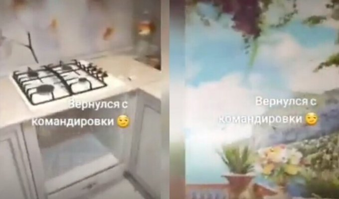 "Даже люстру вынесла!": москвич вернулся домой из командировки и не узнал свою квартиру (6 фото + 1 видео)