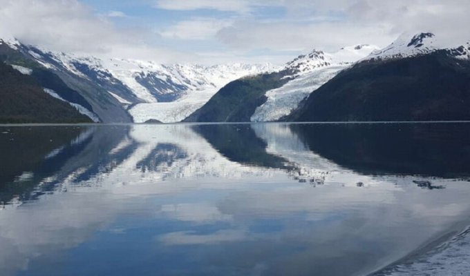 Таяние льдов на Аляске станет причиной мега-цунами? (3 фото)