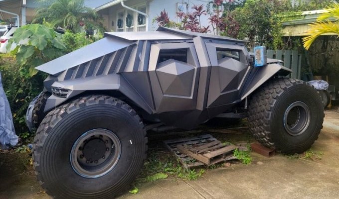 Razorbak: самодельный автомобиль, построенный на Гавайях, более странный, чем Tesla Cybertruck (13 фото)