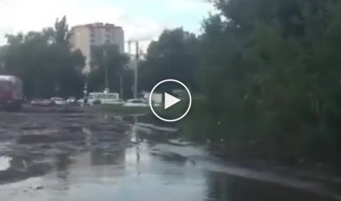 Местный водитель записал обращение к властям Воронежа