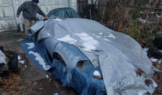 Fiberfab Avenger GT провел 50 лет под брезентом или восстание зловещих кит-каров (16 фото)