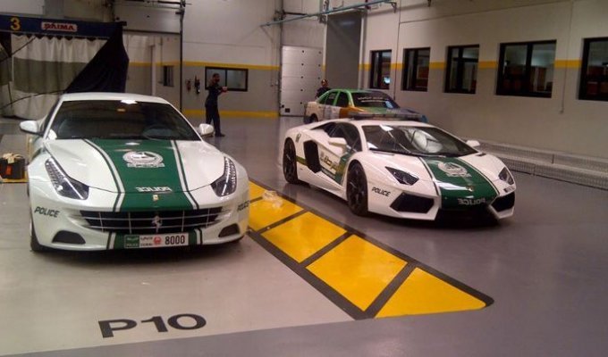 Полиция Дубая получила Ferrari FF (8 фото)