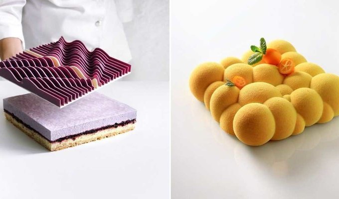 Новый математический дизайн десертов Динары Касько поражает воображение (14 фото)