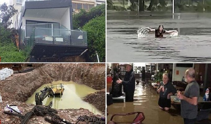 Новый Южный Уэльс затопило (12 фото + 2 видео)