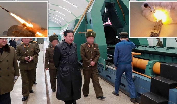 Ким Чен Ын посетил ракетный завод вскоре после успешных испытаний ракет большой дальности (8 фото)