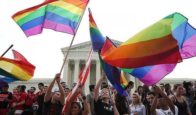 Крупные компании поздравили ЛГБТ-сообщество с легализацией однополых браков в США (43 фото)