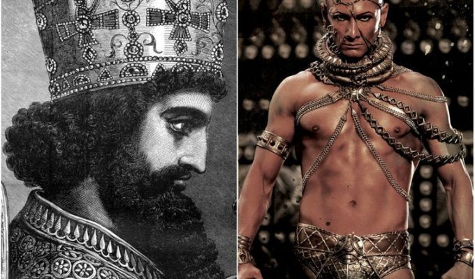 Как на самом деле выглядели исторические личности из известных фильмов (10 фото)