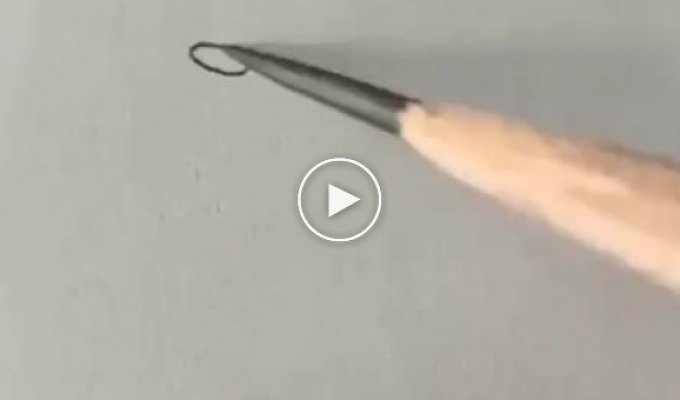 Интересная техника рисования руки