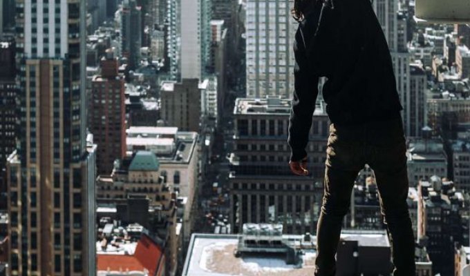 Манхэттен с нового ракурса на экстремальных фото руферов (11 фото)